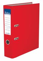 Lever arch file, 75 mm, A4, PP/cardboard, VICTORIA OFFICE, red